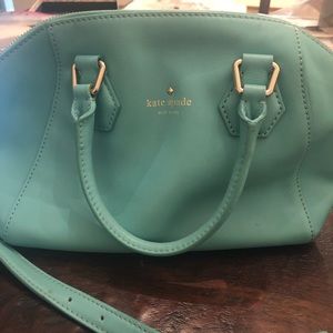 Kate Spade Small Turquoise Satchel Purse